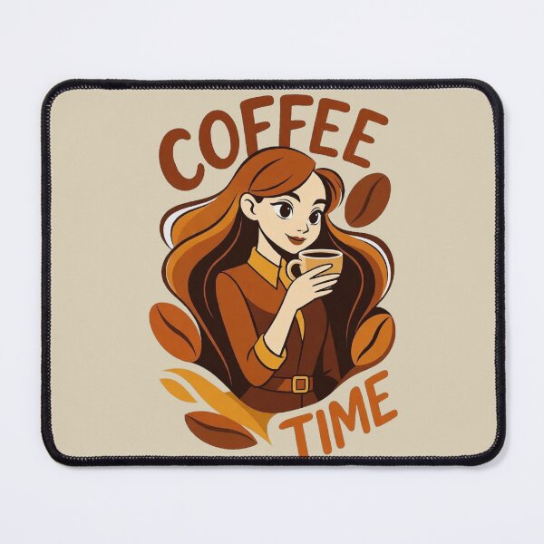 Item preview, COFFEE TIME GIRL designed and sold by shinyillust.