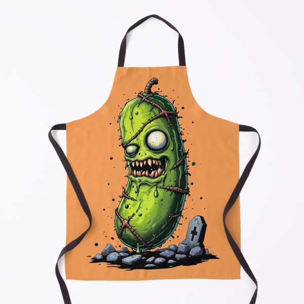 Item preview, Zombie Pickle Cartoon Illustration designed and sold by moonmymuse7.