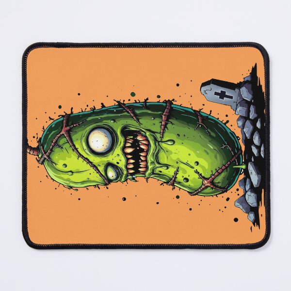 Item preview, Zombie Pickle Cartoon Illustration designed and sold by moonmymuse7.