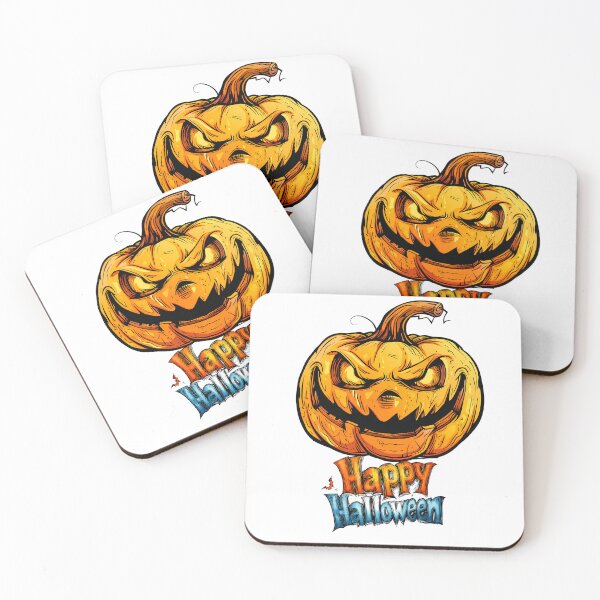 Item preview, Evil Pumpkin – Happy Halloween Scary Jack-O’-Lantern Art designed and sold by DesignArtist.ia.