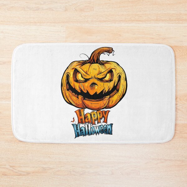Item preview, Evil Pumpkin – Happy Halloween Scary Jack-O’-Lantern Art designed and sold by DesignArtist.ia.