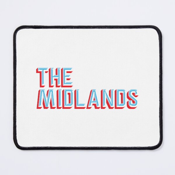 Item preview, The Midlands - red & blue designed and sold by DFA.
