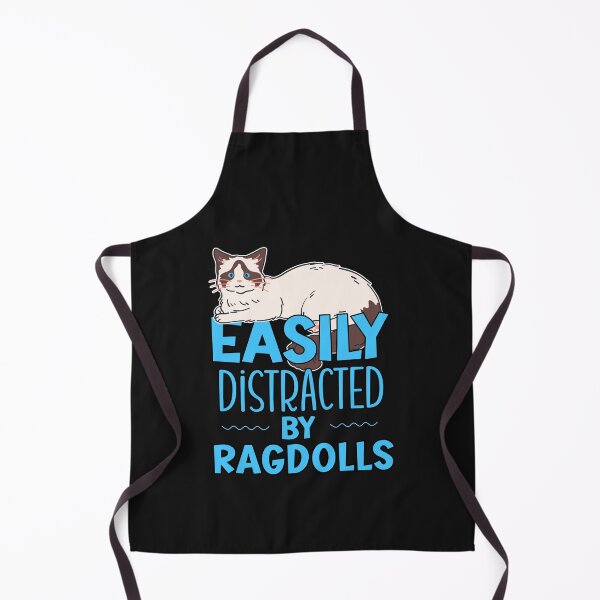 Item preview, Easily Distracted By Ragdolls - Cat Lady - Funny Sayings designed and sold by Sun Sand & Sea Art.