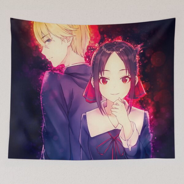 Item preview, Miyuki Shirogane And Kaguya Shinomiya Kaguya Sama Love Is War Love Rivalry In Gentle Glow designed and sold by thedarvills.