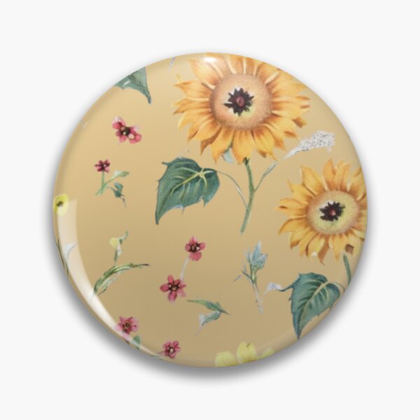 Item preview, Vintage style  sunflowers designed and sold by Nice-patterns.