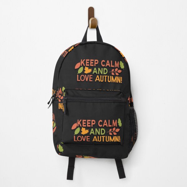 Item preview, Keep Calm and Love Autumn Fall Leaves Design designed and sold by Khadigadesings.