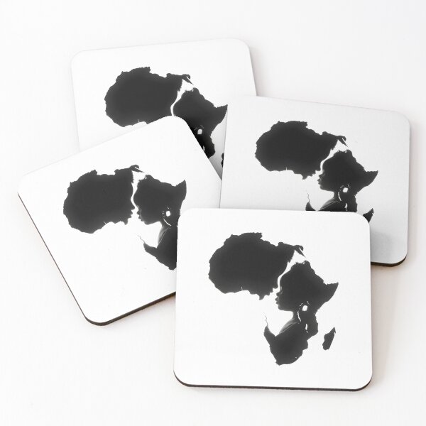 Item preview, “Roots of Love” – Mother and Child Silhouette within African Continent designed and sold by Vibranta Studio.