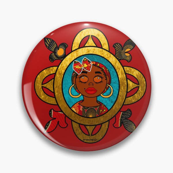 Item preview, Afro Queen Red Regal designed and sold by artbyomega.