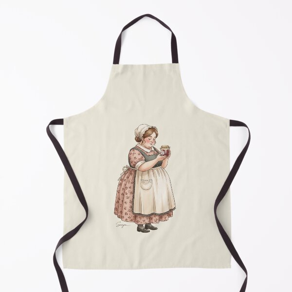 Item preview, Homemade Goodness: Woman with a Jar of Jam designed and sold by Pasteltone.
