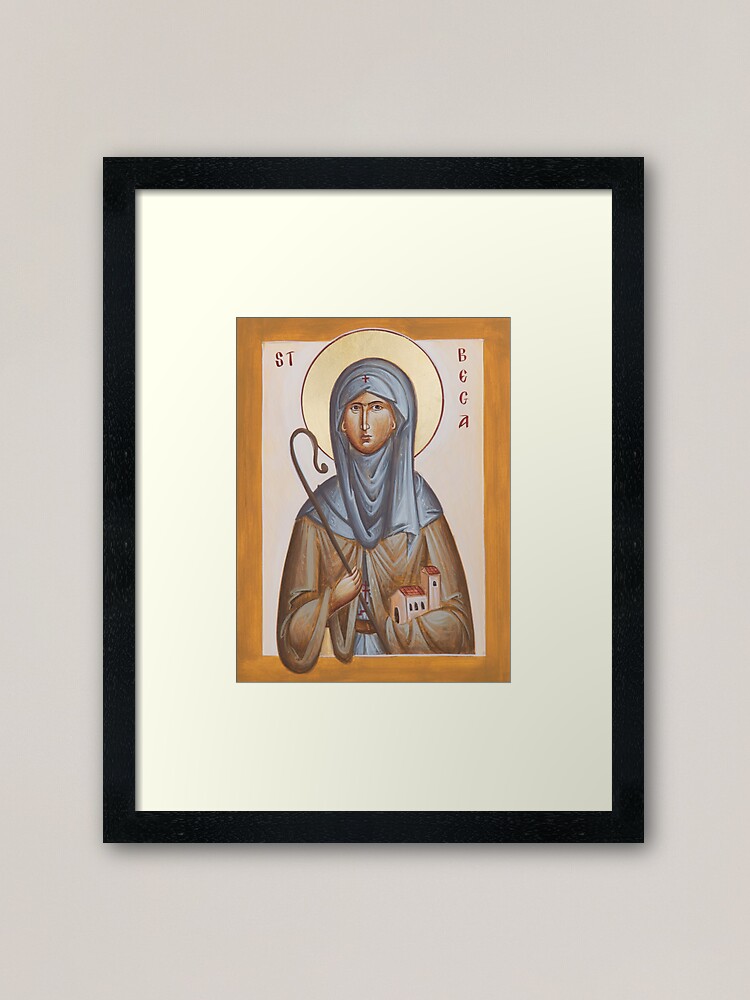 Alternate view of St Bega Framed Art Print