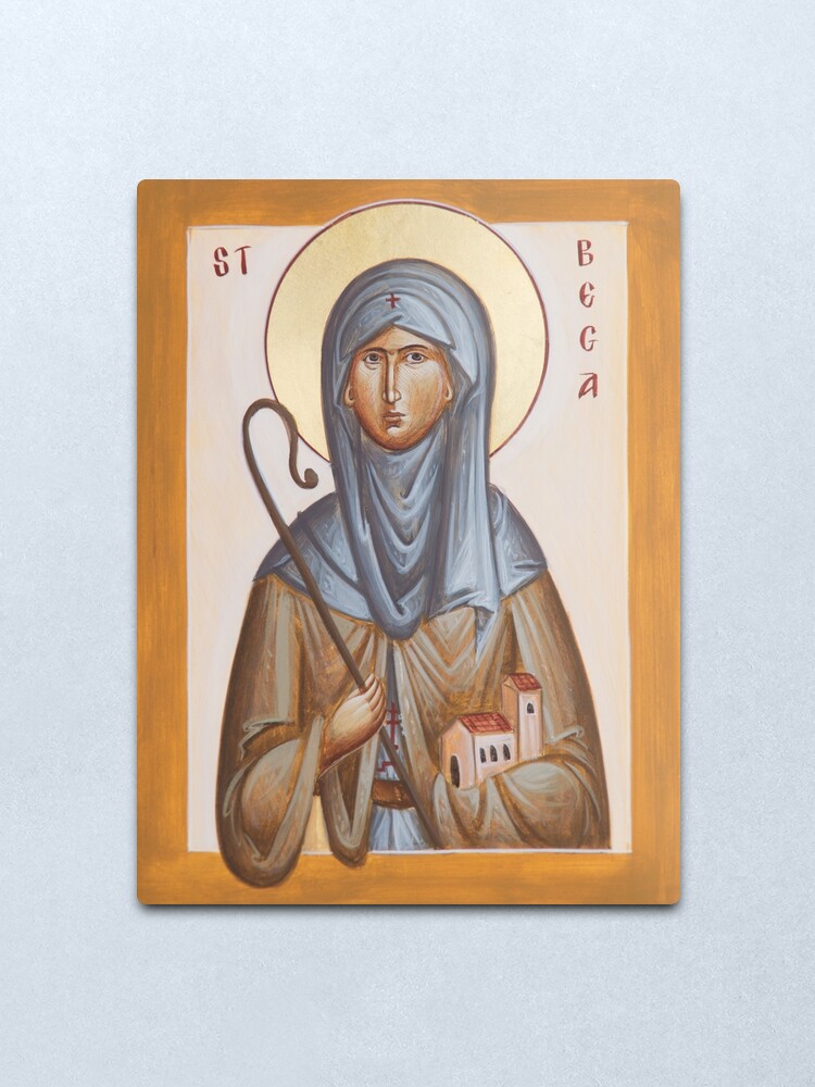 Alternate view of St Bega Metal Print