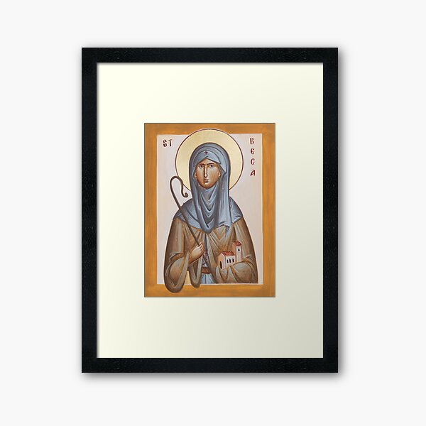 St Bega Framed Art Print