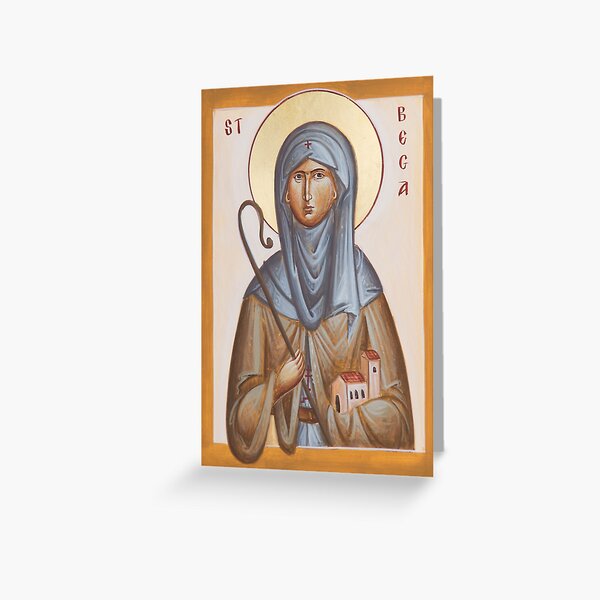 Item preview, St Bega designed and sold by ikonographics.