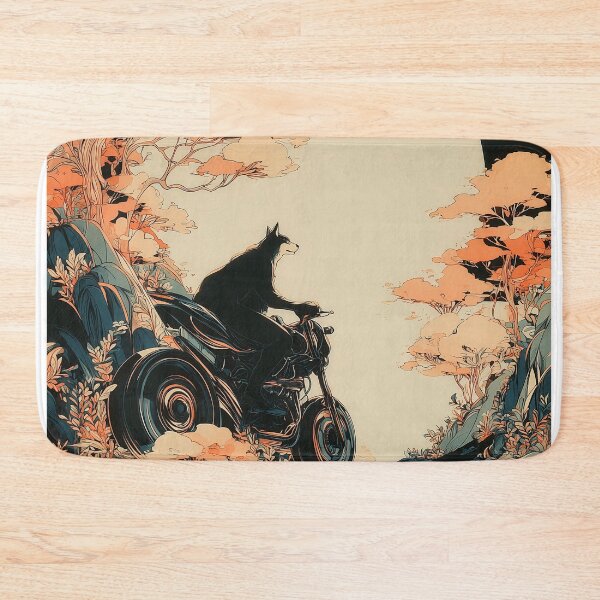 Item preview, BIKER WOLF TRAVELS .7 designed and sold by lautir.