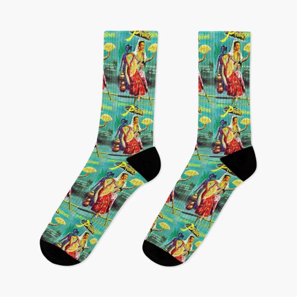 Item preview, Vintage Travel Poster | Southern Philippines Adventure | Colorful Cultural Art | Exotic Landscapes & Traditional Attire designed and sold by artofuniverse.