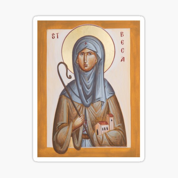 Item preview, St Bega designed and sold by ikonographics.