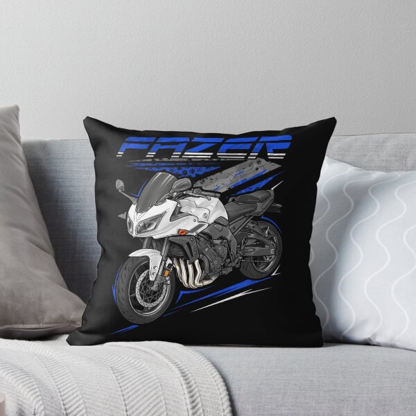 Item preview, Yamaha FZ1 Fazer 2012-2013 (Bluish White Cocktail) for Motorcycle Riders designed and sold by MotoApparelHub.