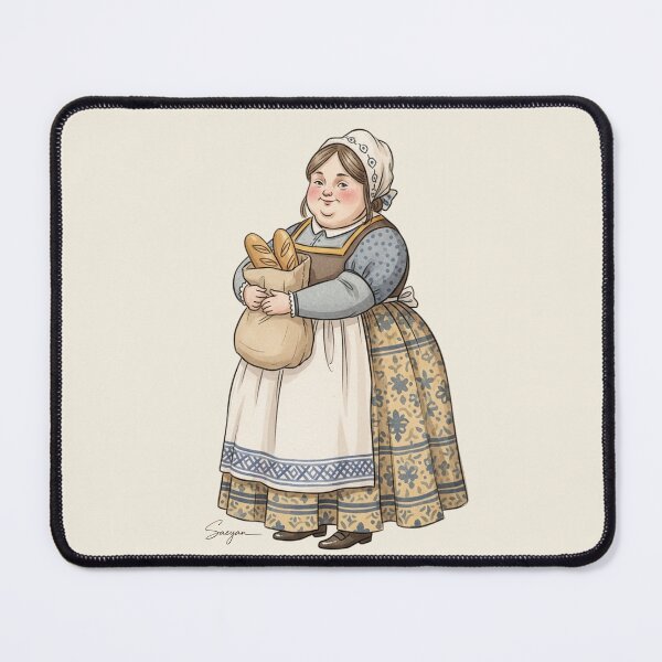 Item preview, Bringing Home the Baguettes: The Baker's Wife designed and sold by Pasteltone.