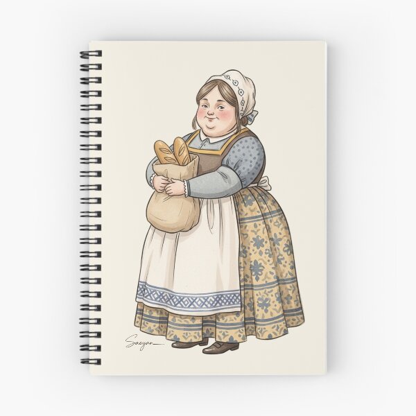 Item preview, Bringing Home the Baguettes: The Baker's Wife designed and sold by Pasteltone.