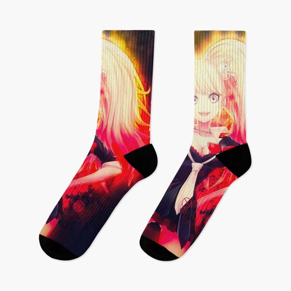 Item preview, Junko Enoshima Danganronpa Chaotic Fashion Diva Fiery Anime Glow Style designed and sold by thedarvills.