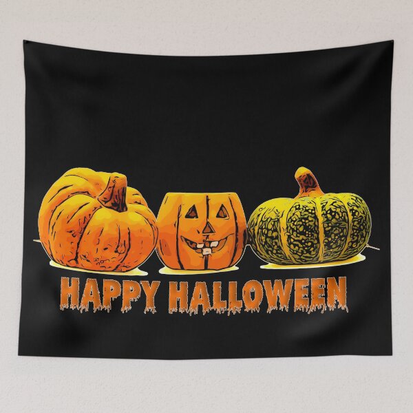 Item preview, Pumpkin trios Happy Halloween designed and sold by REENS_PHOTOS.