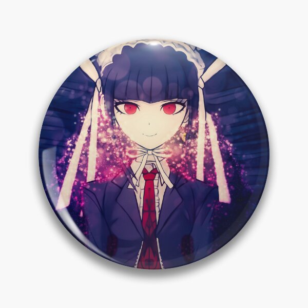 Item preview, Celestia Ludenberg Danganronpa Gothic Queen Elegance Red Glow Anime Girl designed and sold by thedarvills.
