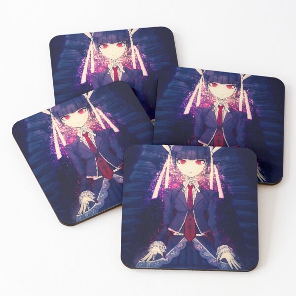 Item preview, Celestia Ludenberg Danganronpa Gothic Queen Elegance Red Glow Anime Girl designed and sold by thedarvills.