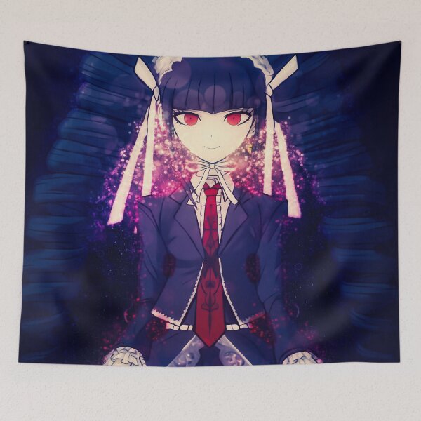 Item preview, Celestia Ludenberg Danganronpa Gothic Queen Elegance Red Glow Anime Girl designed and sold by thedarvills.