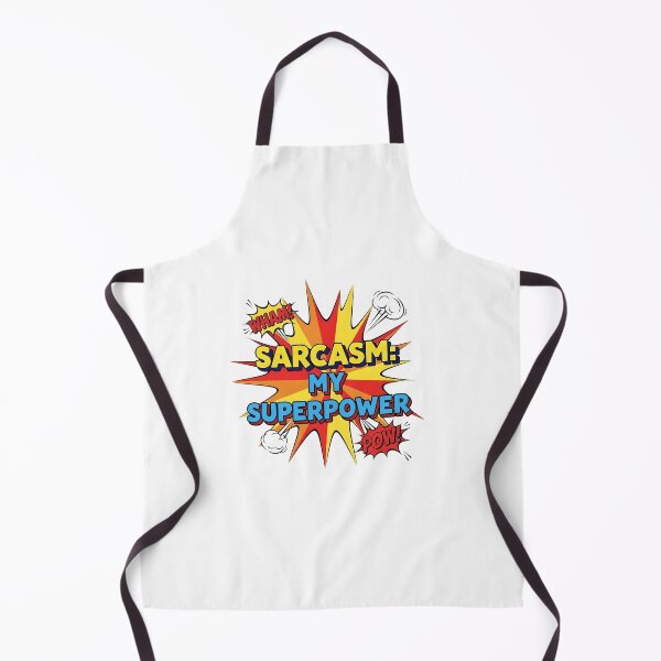 Item preview, Sarcasm My Superpower Comic Book Style Design designed and sold by Lydatrend Fashion.