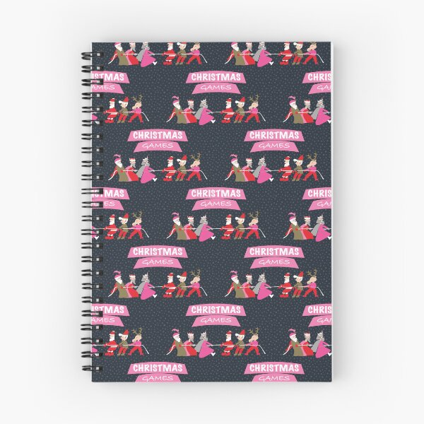 Item preview, Fun Christmas game pattern between the three wise men and Santa Claus and his companions designed and sold by WONDERPRINTVALLEY.
