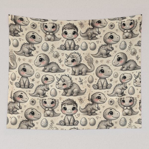 Item preview, dinosaur themed  designed and sold by TEEJAMBOREE.