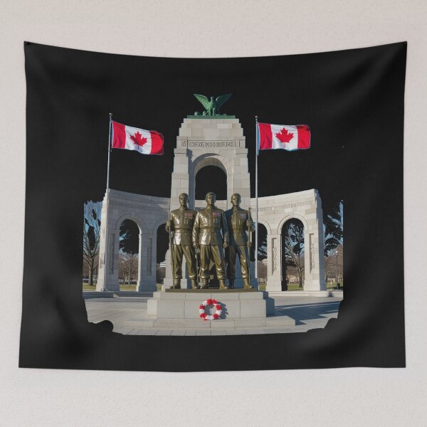 Item preview, National War Memorial Ottawa – Funny 3D Tribute to Canada’s Heroes,  designed and sold by PaintMeWorld.