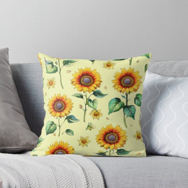 Item preview, Vintage style  sunflowers designed and sold by Nice-patterns.