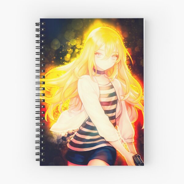 Item preview, Rachel Gardner Angels Of Death Serene Sorrow Glow Striped Light Anime Girl designed and sold by thedarvills.