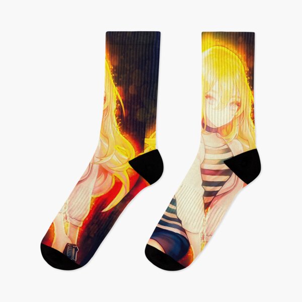 Item preview, Rachel Gardner Angels Of Death Serene Sorrow Glow Striped Light Anime Girl designed and sold by thedarvills.
