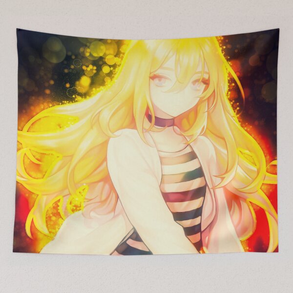 Item preview, Rachel Gardner Angels Of Death Serene Sorrow Glow Striped Light Anime Girl designed and sold by thedarvills.