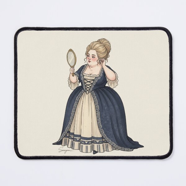 Item preview, Private Grace: Lady Checking Her Reflection designed and sold by Pasteltone.