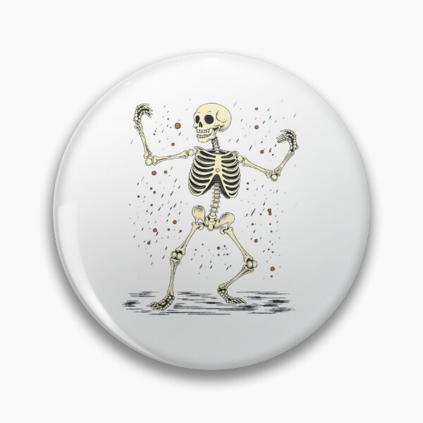 Item preview, Dancing Skeleton in Cartoon Style designed and sold by Jackflash2023.