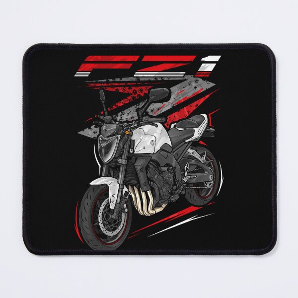 Item preview, Yamaha FZ1-N Fazer 2010-2011 (Bluish White Cocktail) for Motorcycle Riders designed and sold by MotoApparelHub.