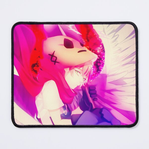 Item preview, Radiant Angelic Guardian Eddie From Angels Of Death Anime Fantasy Wings designed and sold by thedarvills.