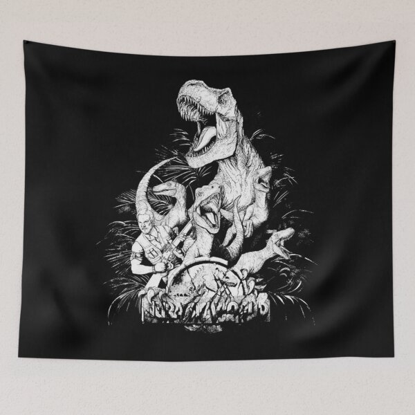 Item preview, Art - Jurassic Park designed and sold by DreamCraftCove.