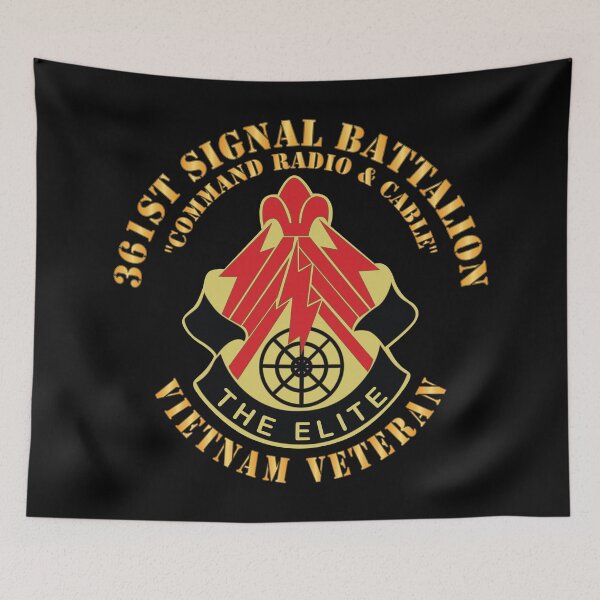 Item preview, DUI - 361st Signal Battalion - Vietnam Veteran X 300 designed and sold by Military Insignia Products.