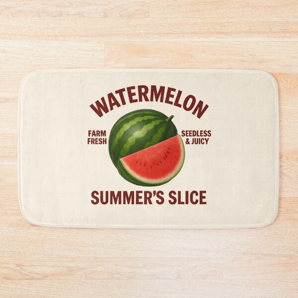 Item preview, Summer’s Slice | Retro Watermelon Art | Vintage Fruit Design designed and sold by MagicPixelsBtq.