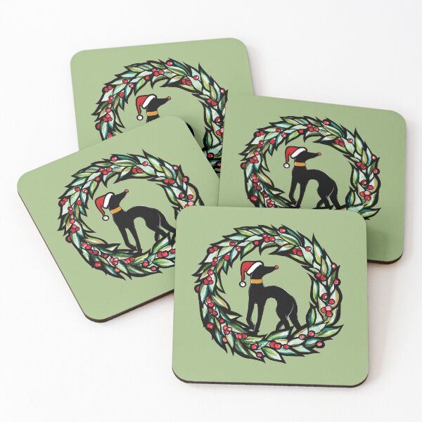 Item preview, Greyhound Christmas  designed and sold by FrictionMaxxing.