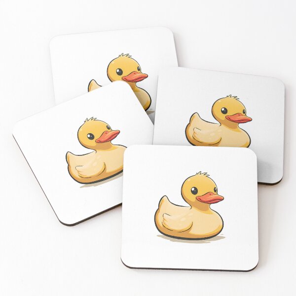 Item preview, Cute Yellow Rubber Duck – Adorable Cartoon Art designed and sold by Kids Art 4U.