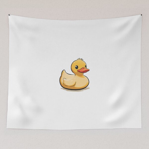 Item preview, Cute Yellow Rubber Duck – Adorable Cartoon Art designed and sold by Kids Art 4U.