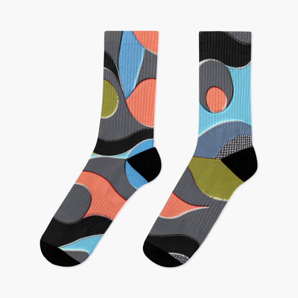 Item preview, 4 part abstract dark HSL colorful geometric design designed and sold by SmashingDeals.
