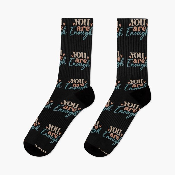 Item preview, you are enough, positive slogan, Christmas quote, Happy new year, new beginning, lets forget the past, lets look to the future designed and sold by chipmuckdesignn.