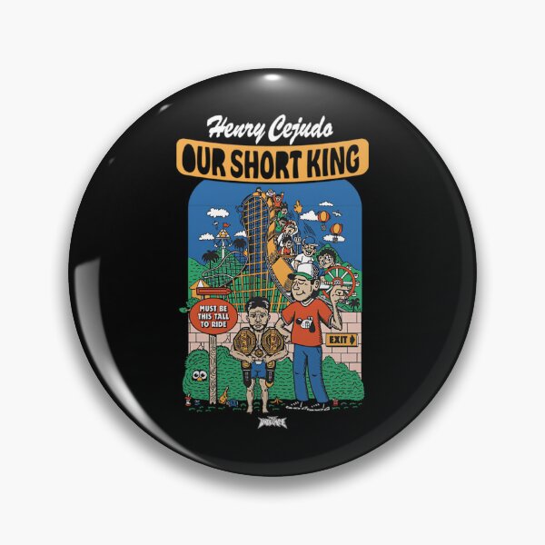 Item preview, Henry Cejudo "Our Short King" designed and sold by JeyVel.