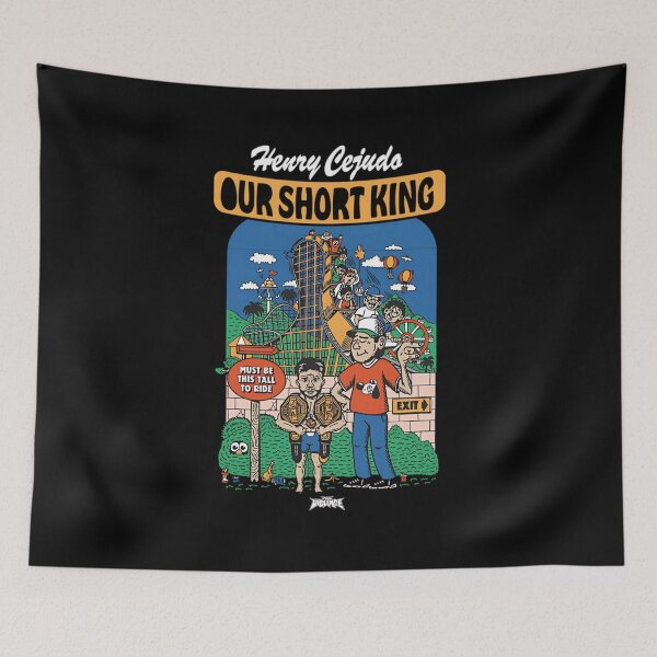 Item preview, Henry Cejudo "Our Short King" designed and sold by JeyVel.